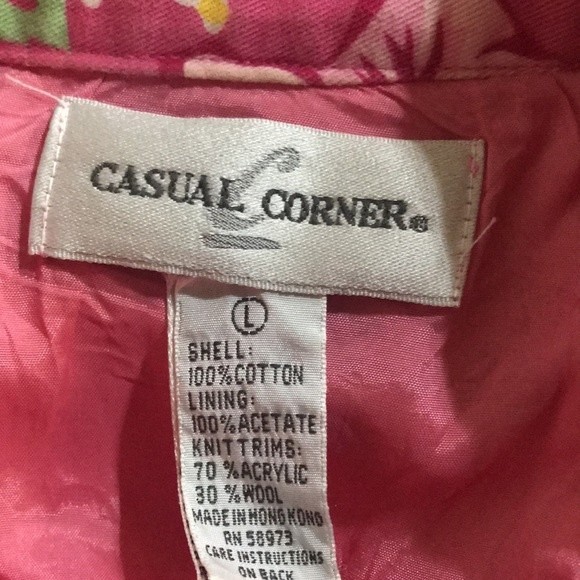 Casual Corner Jacket Lg. - Picture 6 of 6